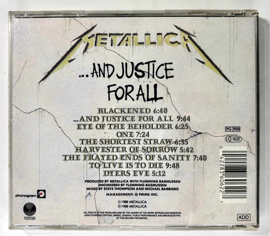 Metallica - …and justice for all - CD