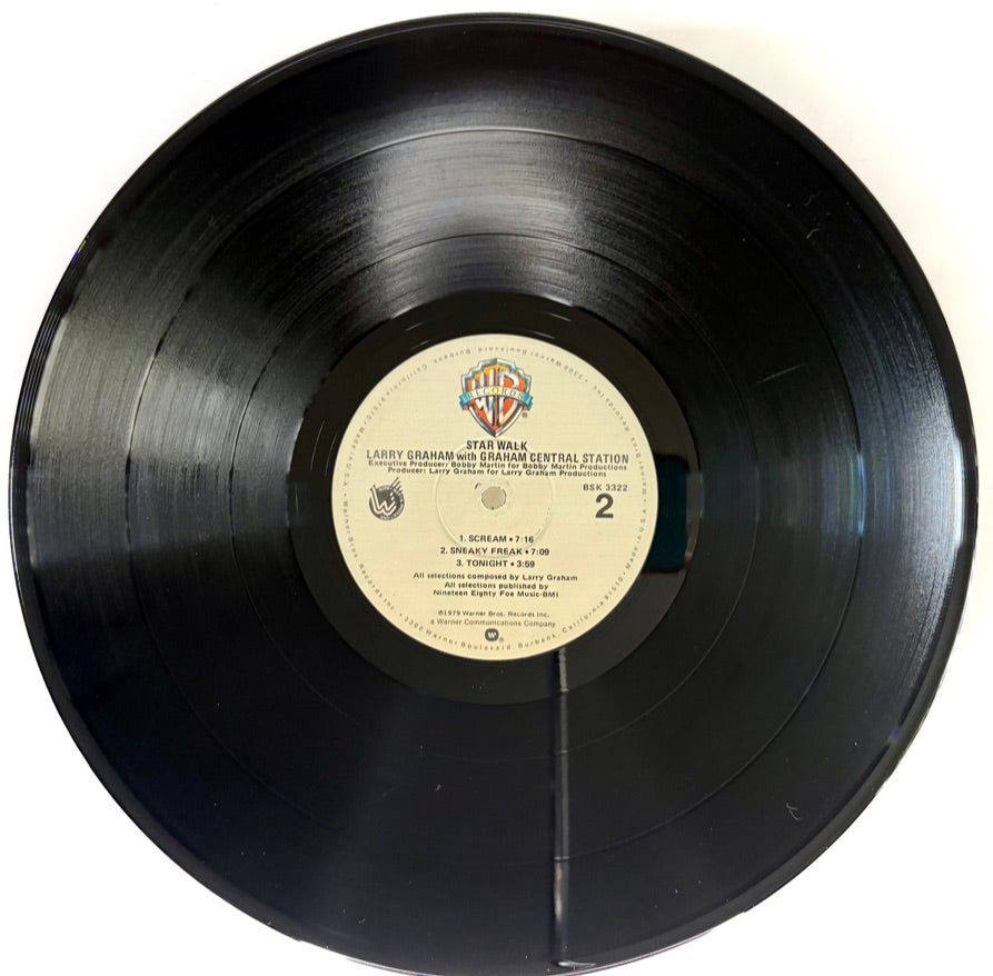 LARRY GRAHAM WITH GRAHAM CENTRAL STATION - Star Walk - Vinile Nero (USA 1979)