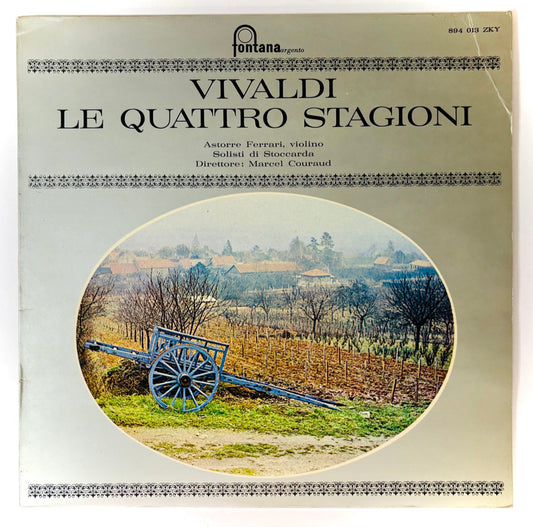 ASTORRE FERRARI / MARCEL COURAUD - Vivaldi (Le Quattro Stagioni) - Vinile Nero