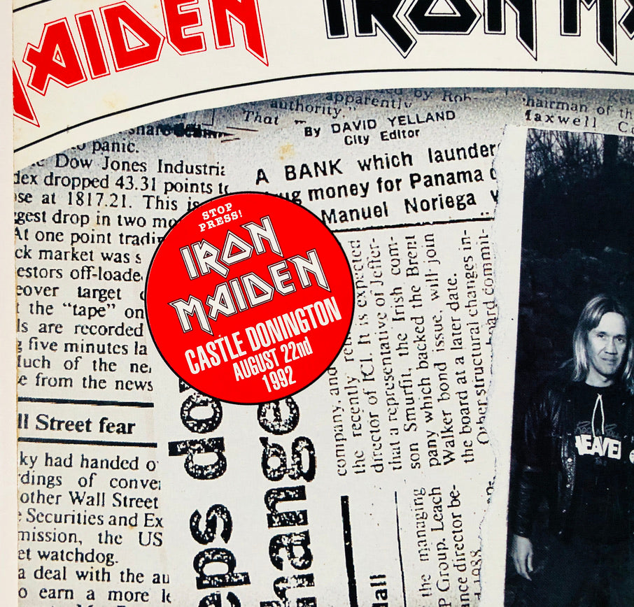 Iron Maiden - Be quick or be dead - Vinile Nero (Black Vinyl) (EMI 1992 UK)