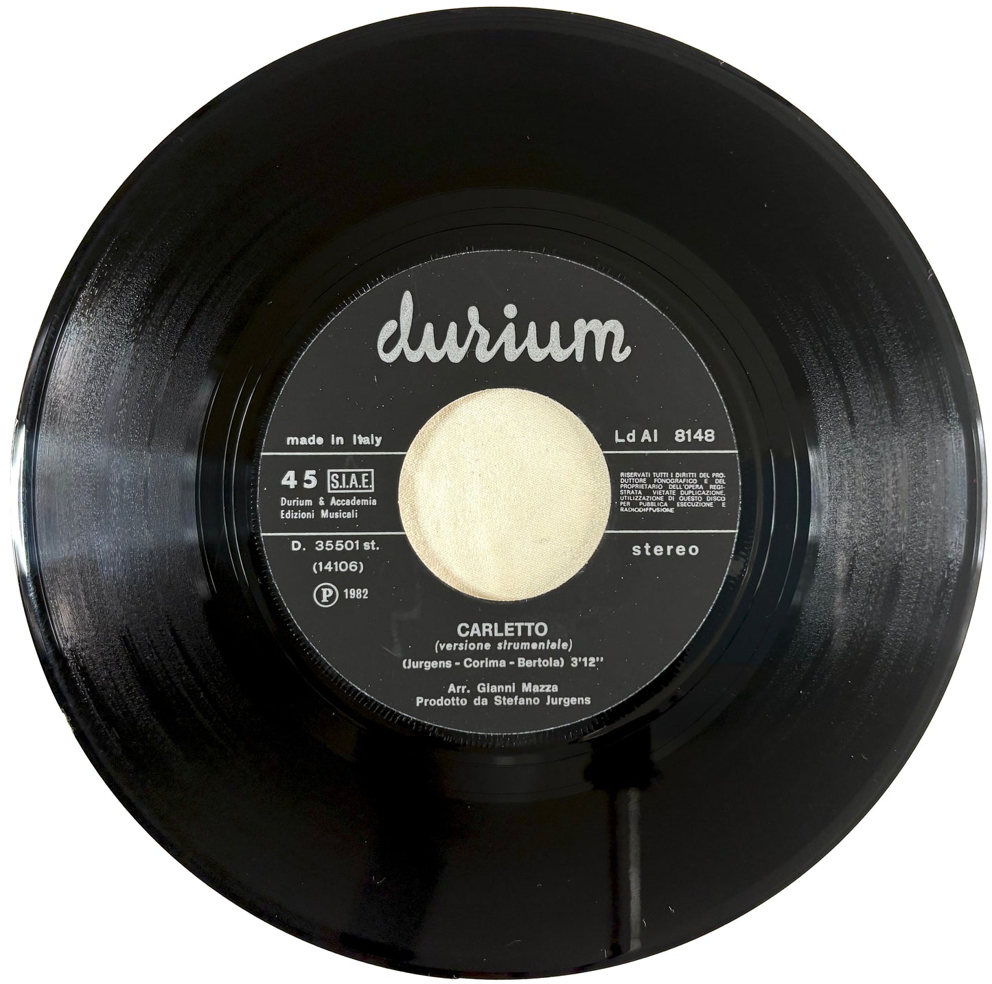CORRADO - Carletto - Vinile Nero (45rpm)