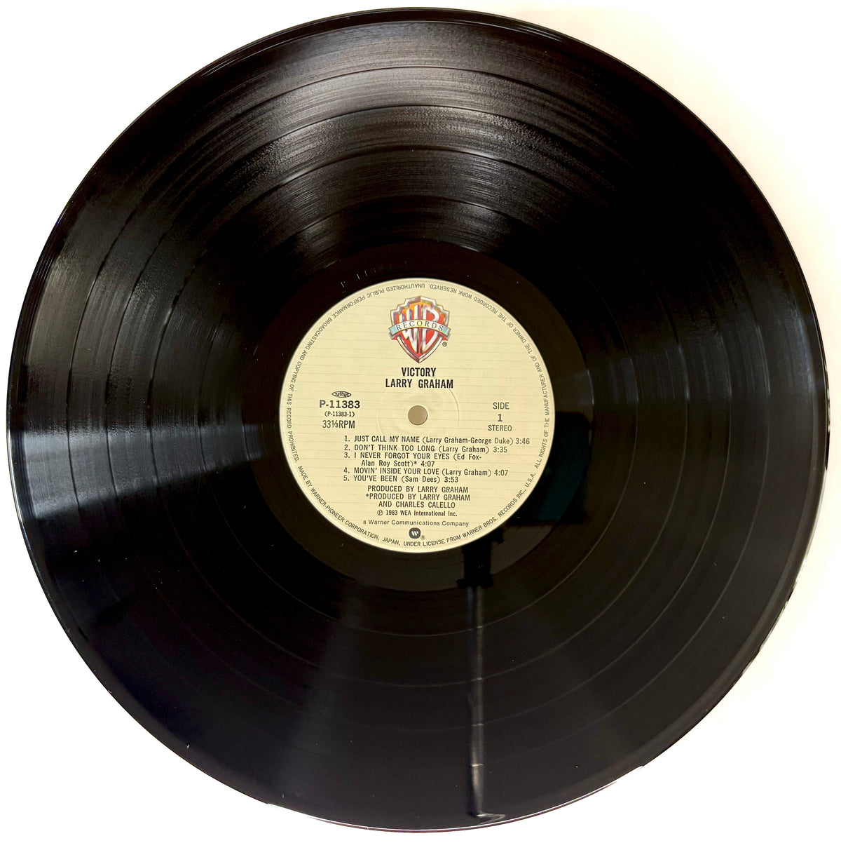 LARRY GRAHAM - Victory - Vinile Usato (Japan 1983)