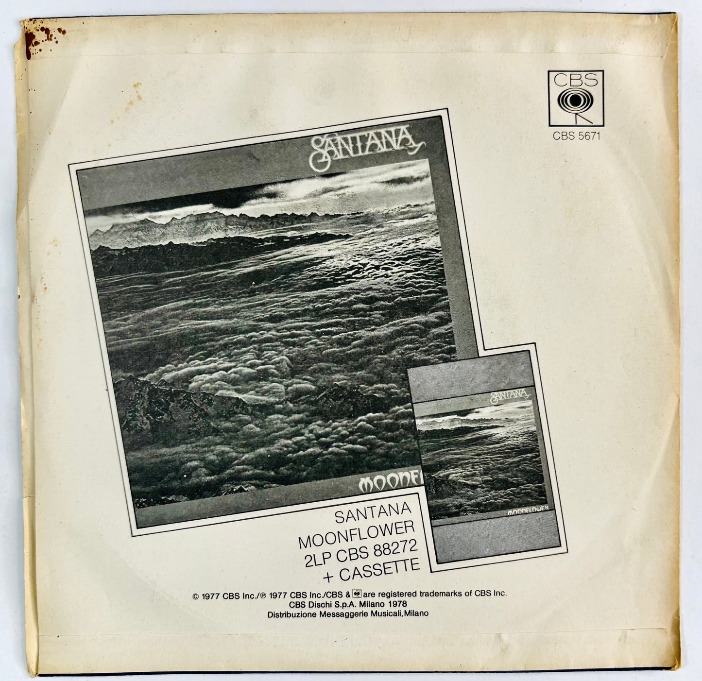 SANTANA - She’s not there - Vinile Nero (45rpm)