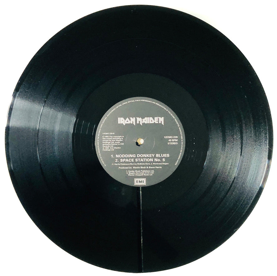 Iron Maiden - Be quick or be dead - Vinile Nero (Black Vinyl) (EMI 1992 UK)