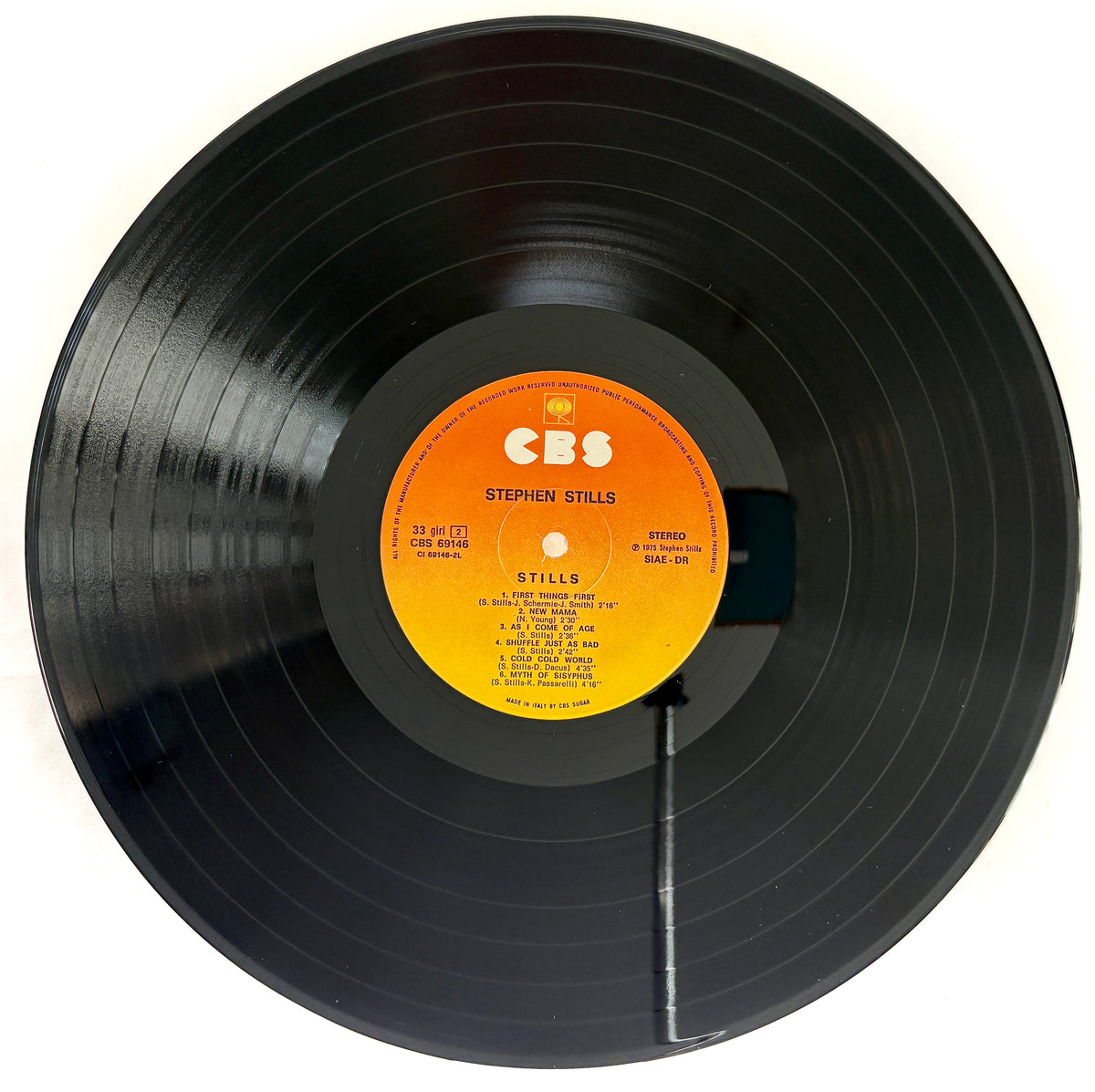 STEPHEN STILLS - Stills - Vinile Nero (Black Vinyl) (1975)
