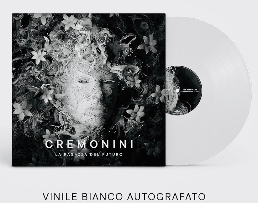 CREMONINI - La ragazza del futuro - Vinile  Bianco Solido (Autografato)