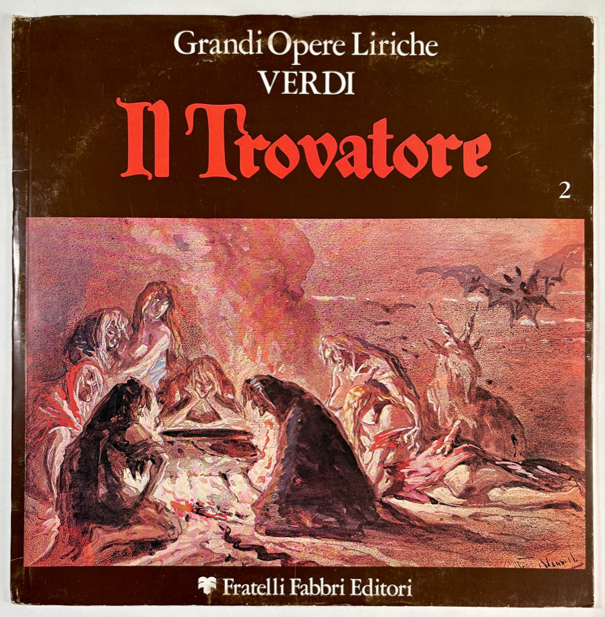 Giuseppe Verdi - Il Trovatore - n° 4 LP Vinile Nero (4LPs Black Vinyl)