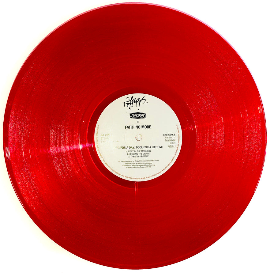FAITH NO MORE - King for a day Fool for a lifetime - Doppio Vinile Rosso (Slash - London Records 1995, UK)