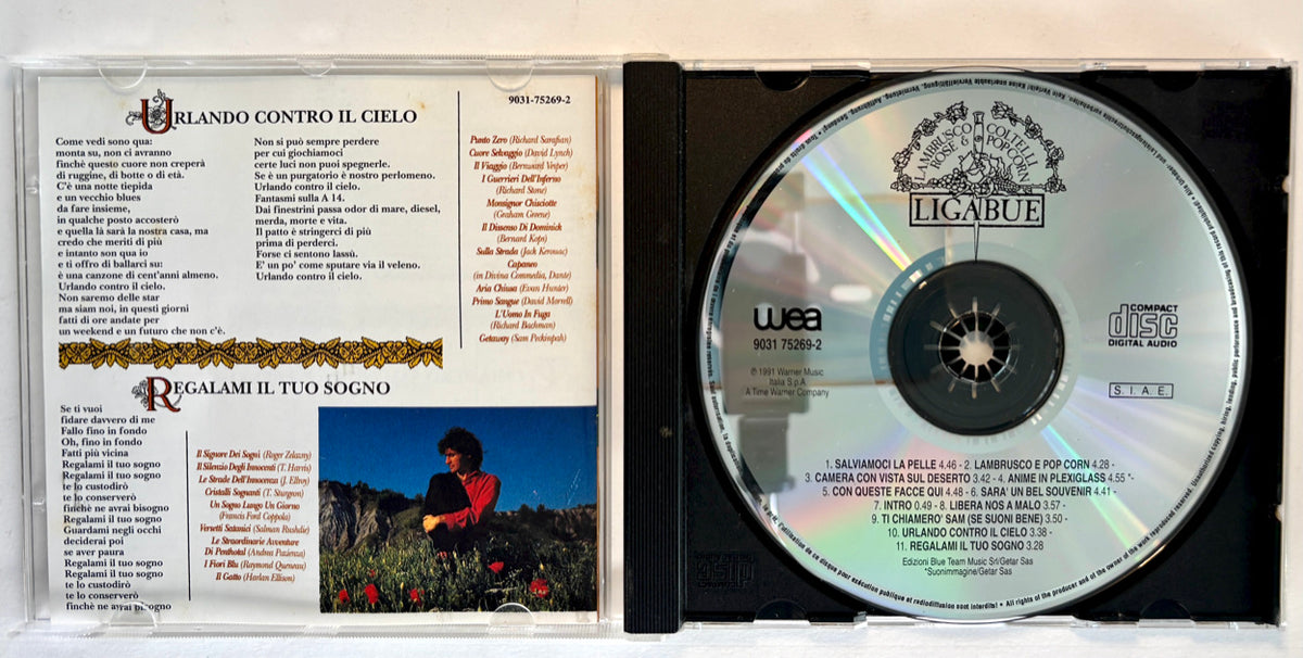 Ligabue - Lambrusco Coltelli Rose & Popcorn - CD