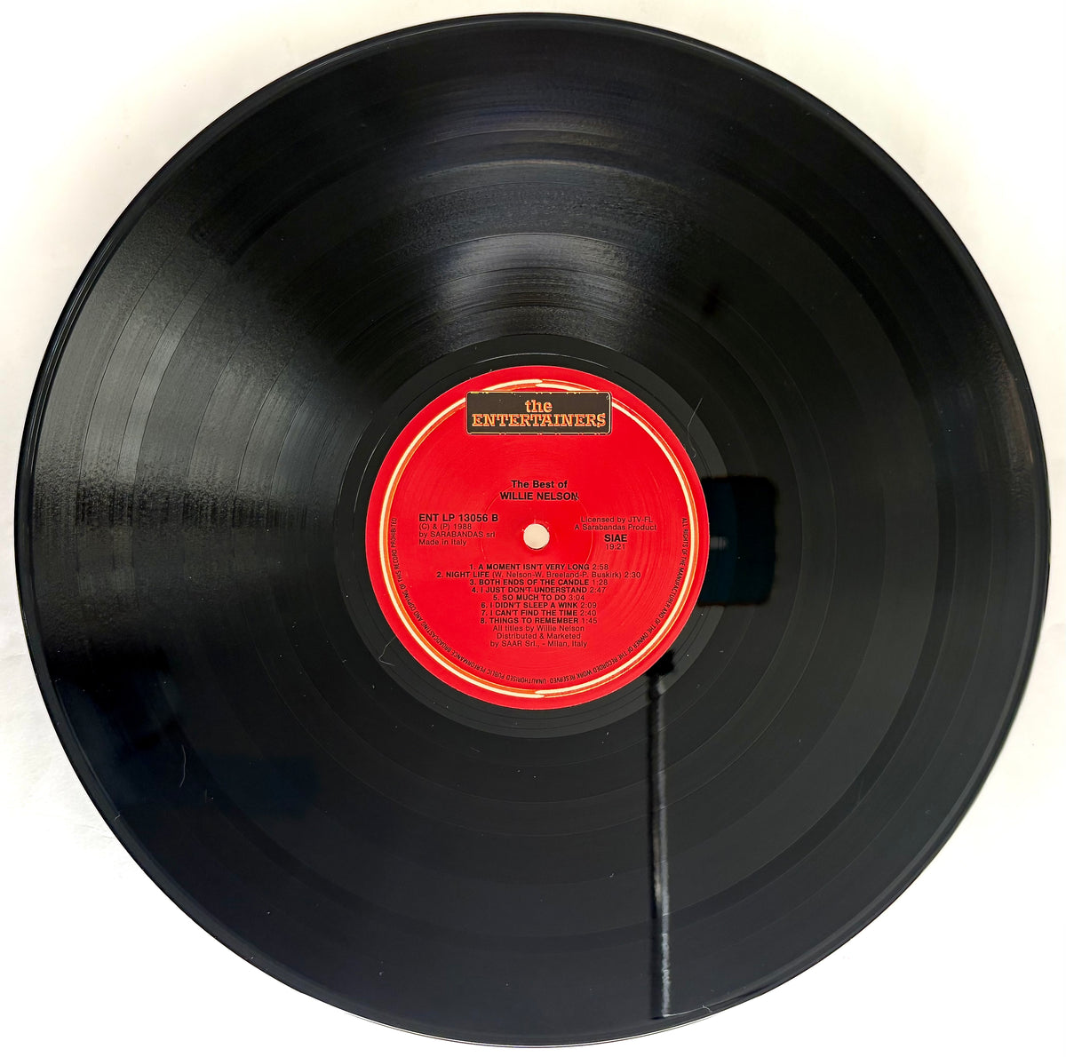 WILLIE NELSON - The Best of - Vinile Nero (Black Vinyl) (1988)