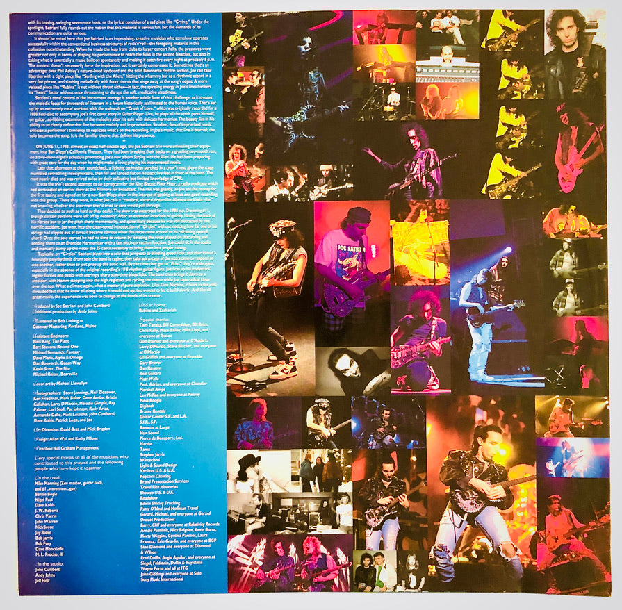 JOE SATRIANI - Time Machine - Triplo Vinile Nero (3LPs Black Vinyl) (1993)