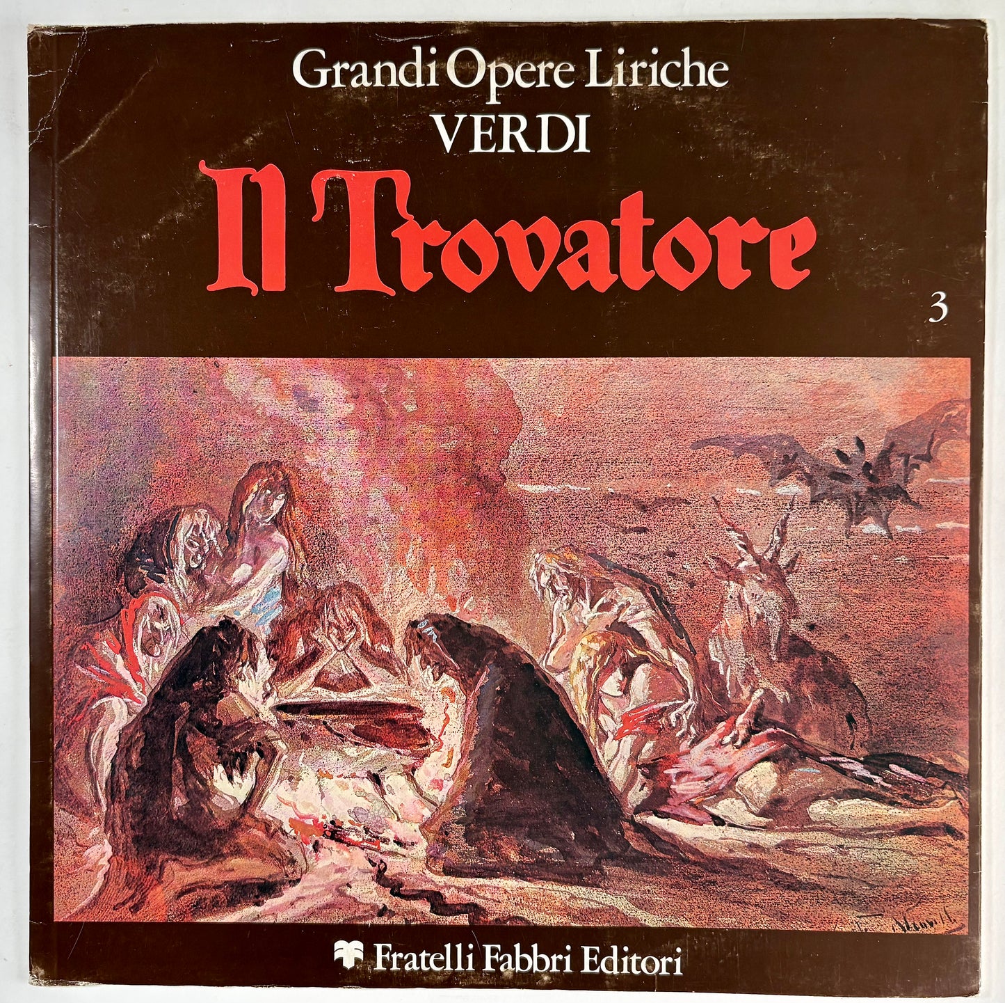 Giuseppe Verdi - Il Trovatore - n° 4 LP Vinile Nero (4LPs Black Vinyl)