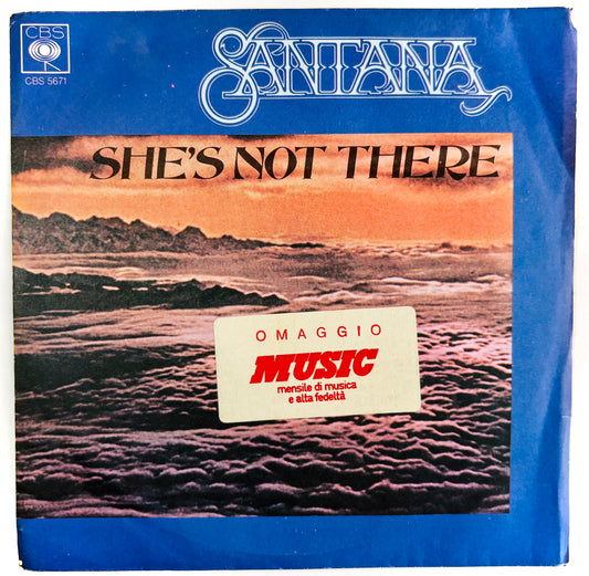 SANTANA - She’s not there - Vinile Nero (45rpm)