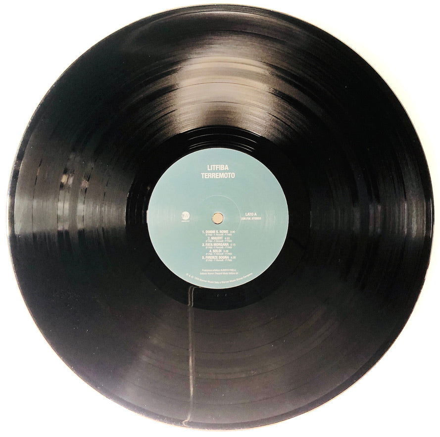LITFIBA - Terremoto - Vinile Nero (Black Vinyl) (Ed. 2021)