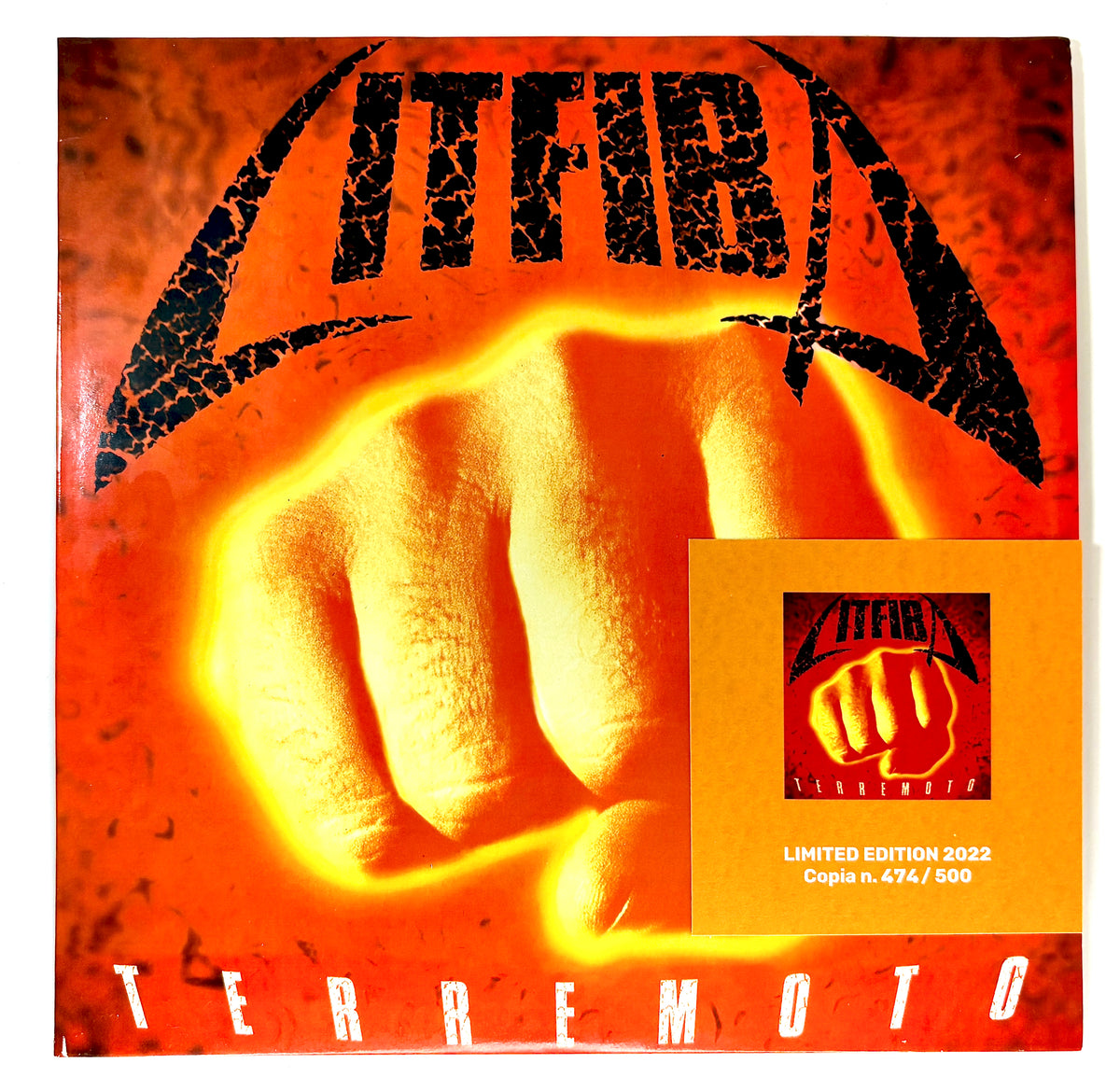 LITFIBA - Terremoto - Vinile Arancione Solido (Ed. Lim. Num. 2022)