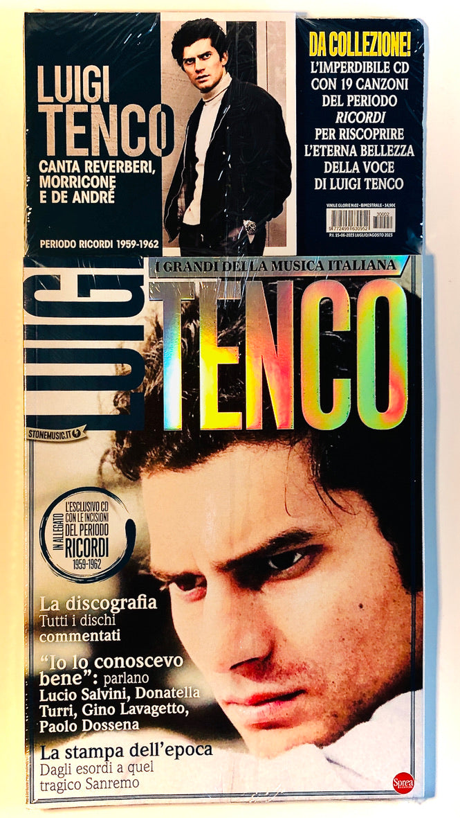 LUIGI TENCO	- Periodo Ricordi (1959 / 1962) - CD + Rivista (2023)