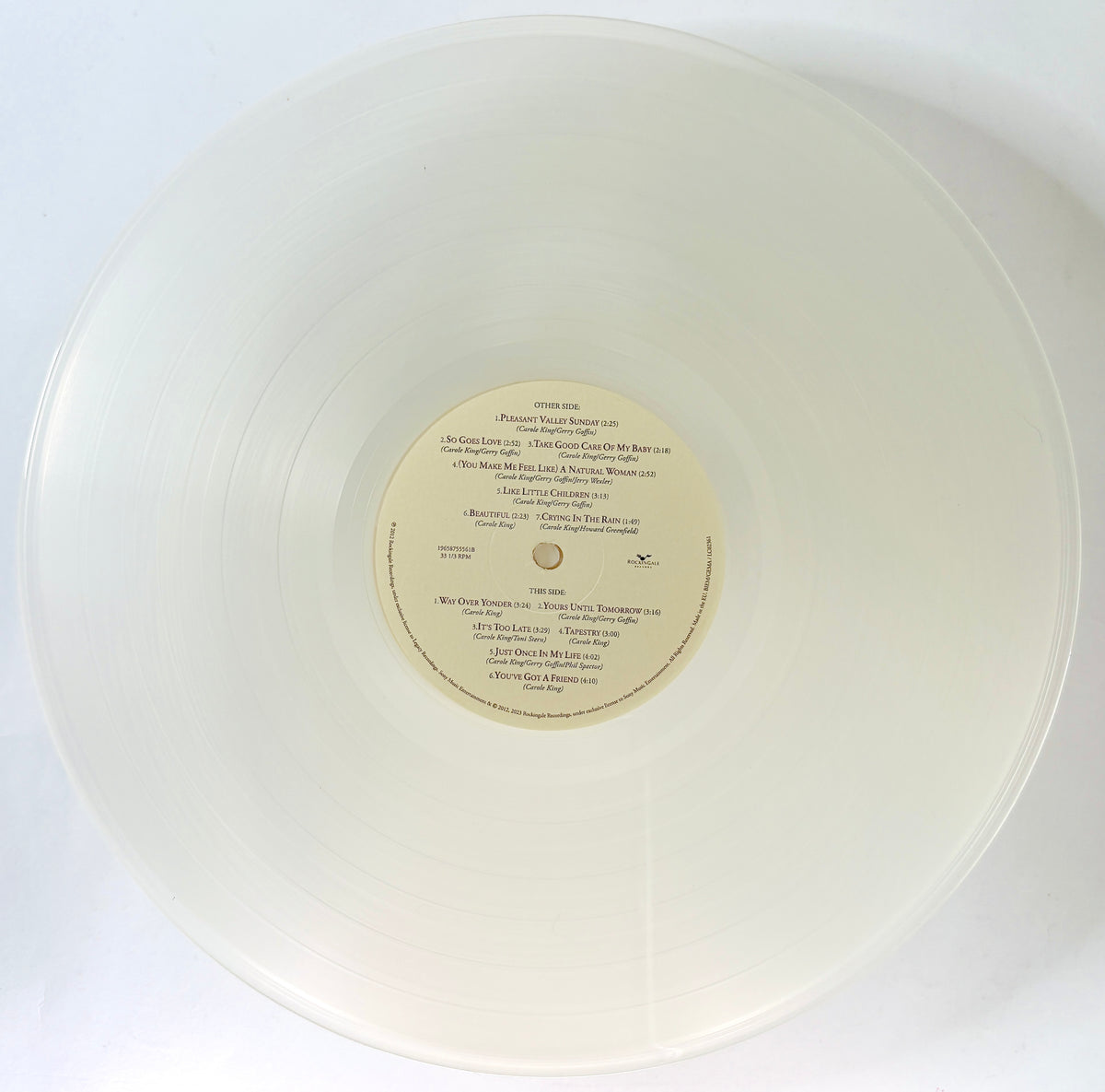 CAROLE KING - The Legendary Demos - Vinile Trasparente (RSD 2023)
