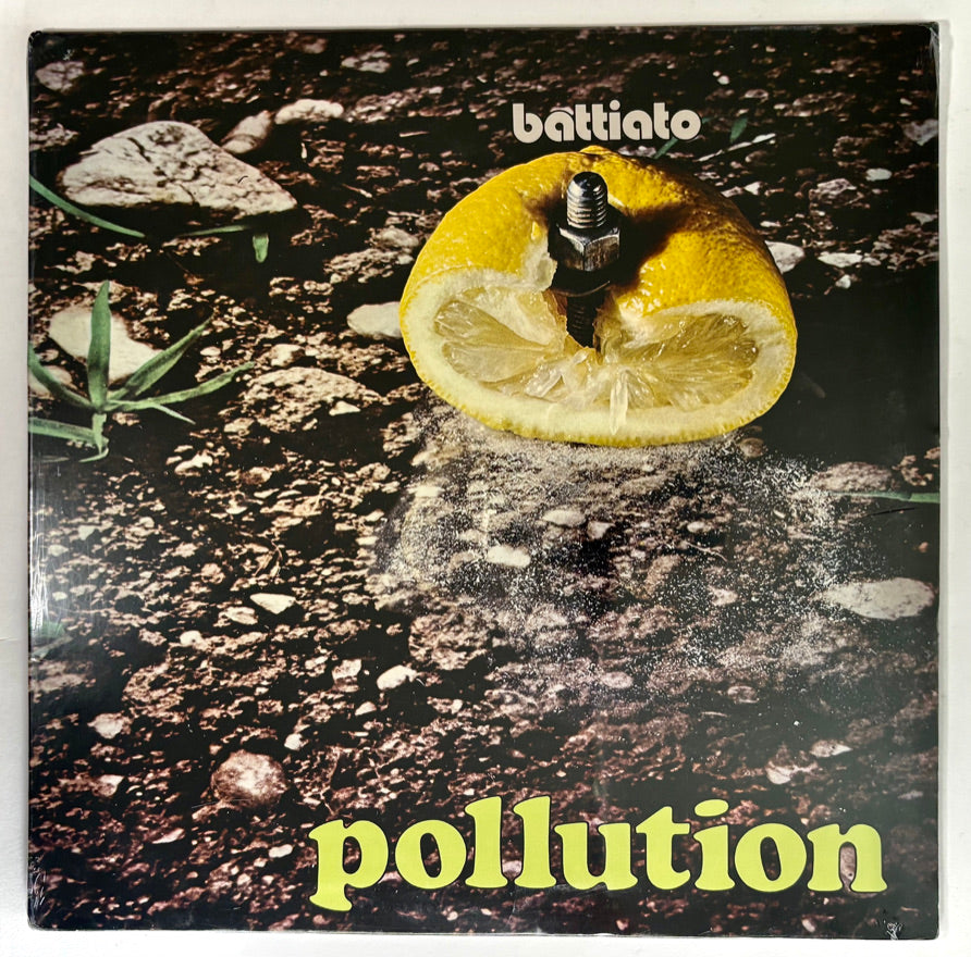 FRANCO BATTIATO - Pollution - Vinile Nero (Black Vinyl) (2017)