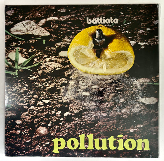 FRANCO BATTIATO - Pollution - Vinile Nero (Black Vinyl) (2017)