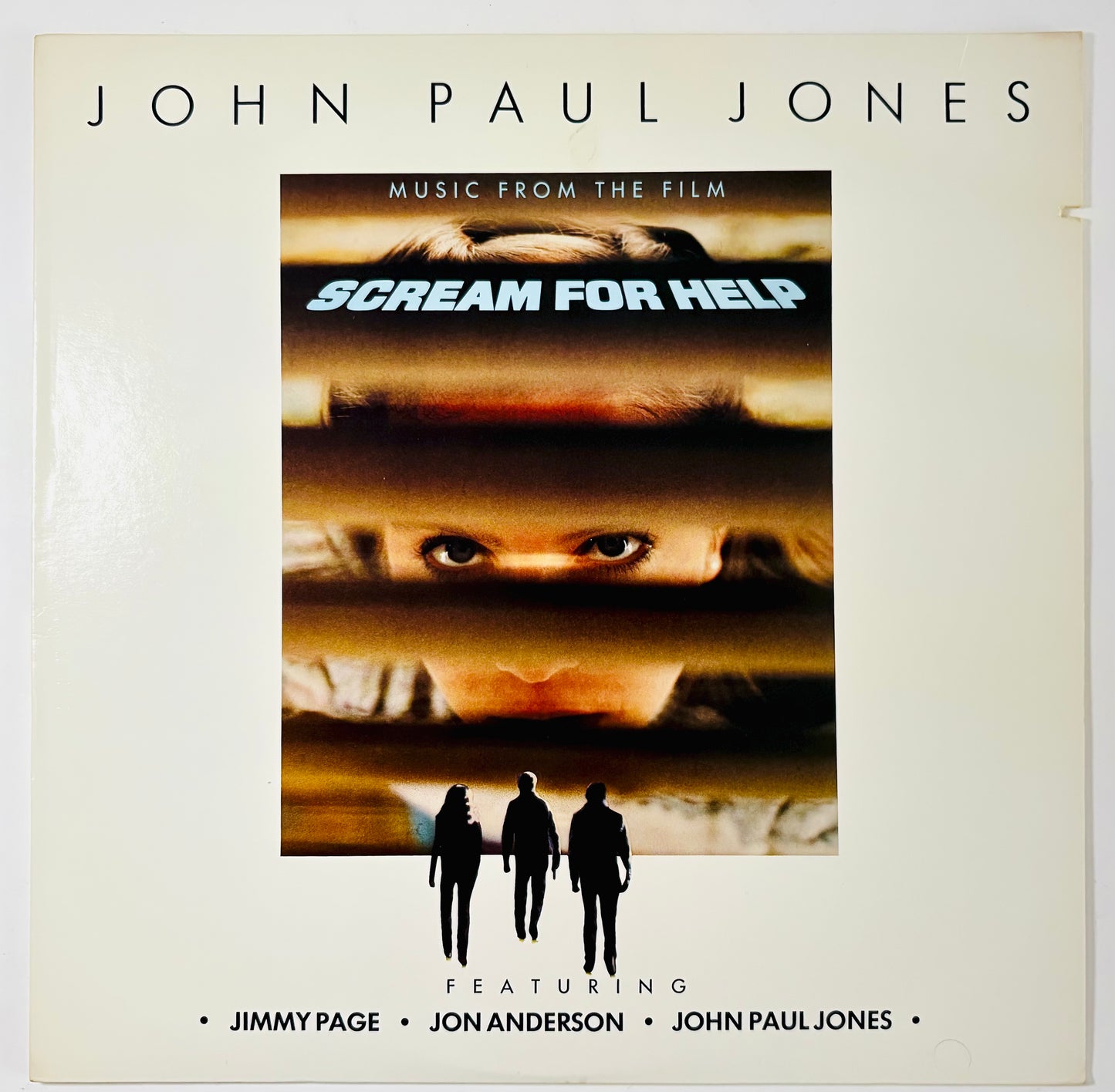 John Paul Jones - Scream for Help - Vinile Nero (Black Vinyl) (USA, 1985)