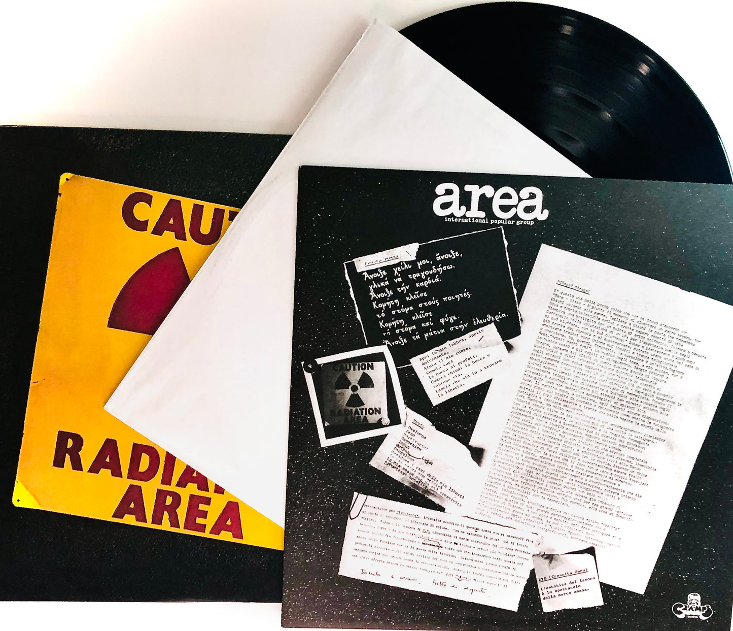 AREA - Caution Radiation Area - Vinile Nero