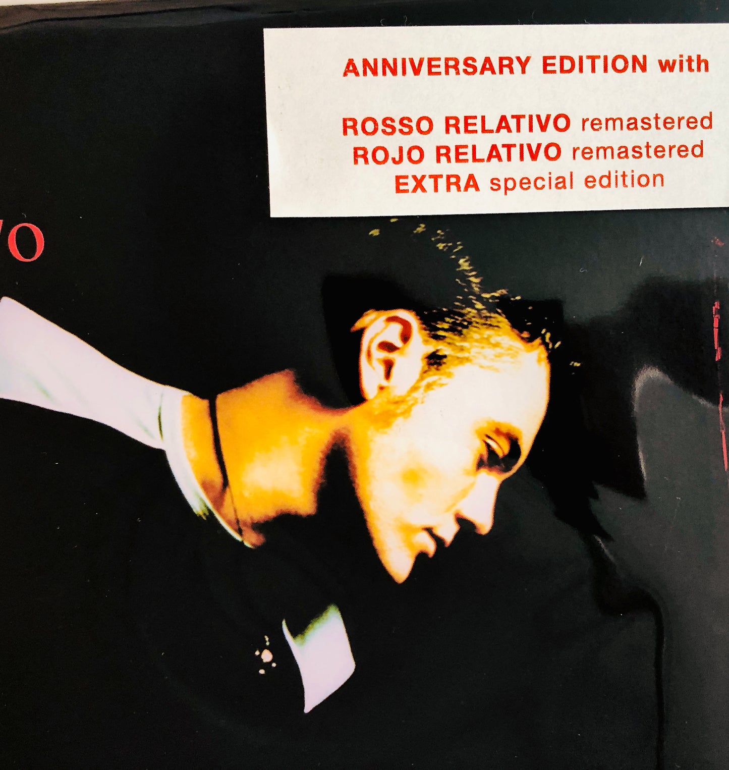 TIZIANO FERRO - Rosso Relativo (20° Anniversario) - Cofanetto Deluxe (3 LPs)