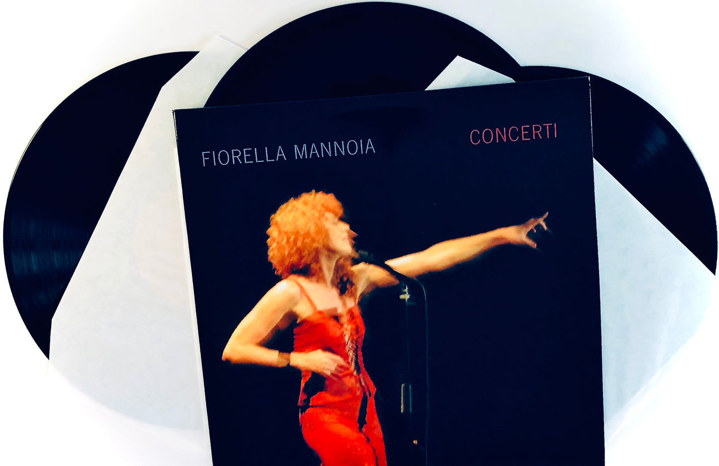 FIORELLA MANNOIA - Concerti - Triplo Vinile Nero