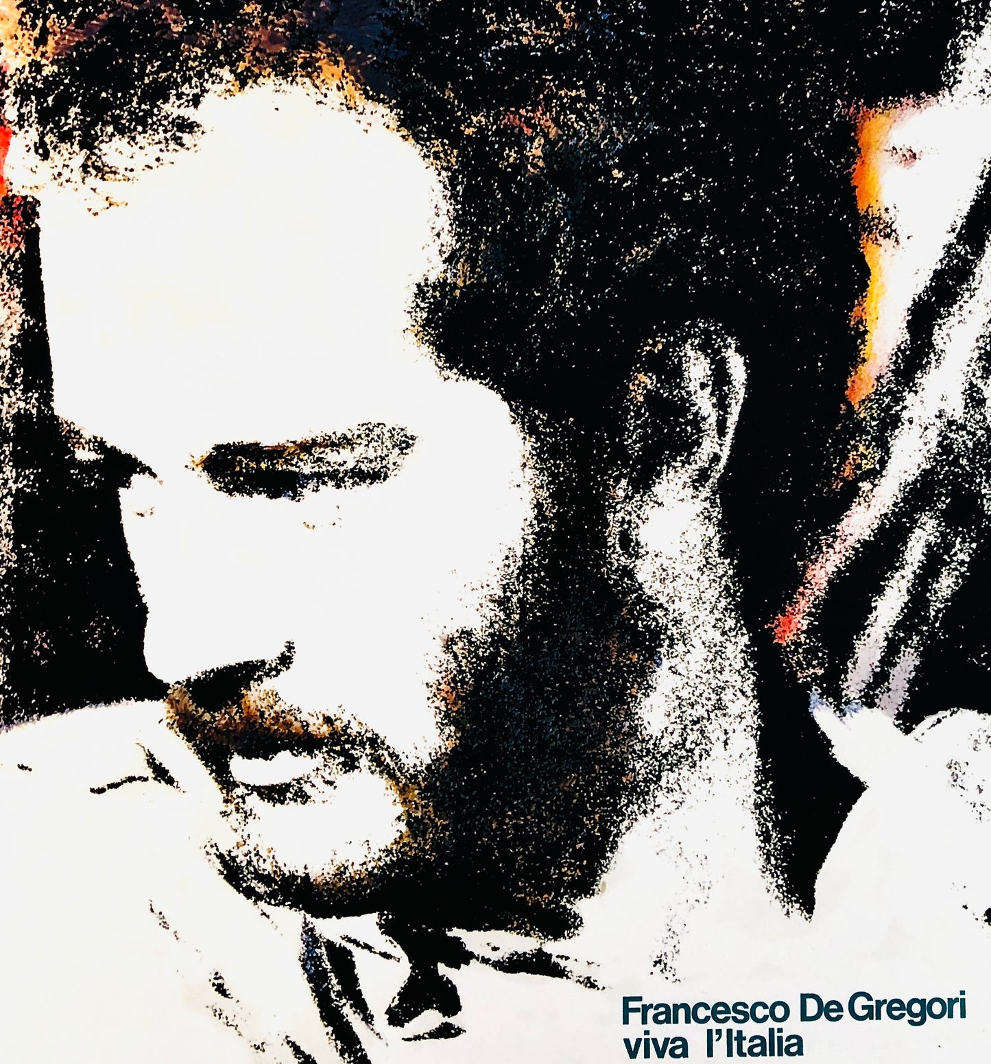 FRANCESCO DE GREGORI - viva l’Italia - Vinile Nero