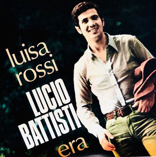 LUCIO BATTISTI - Luisa Rossi / Era - 45rpm Nero Rimasterizzato (7" Black)