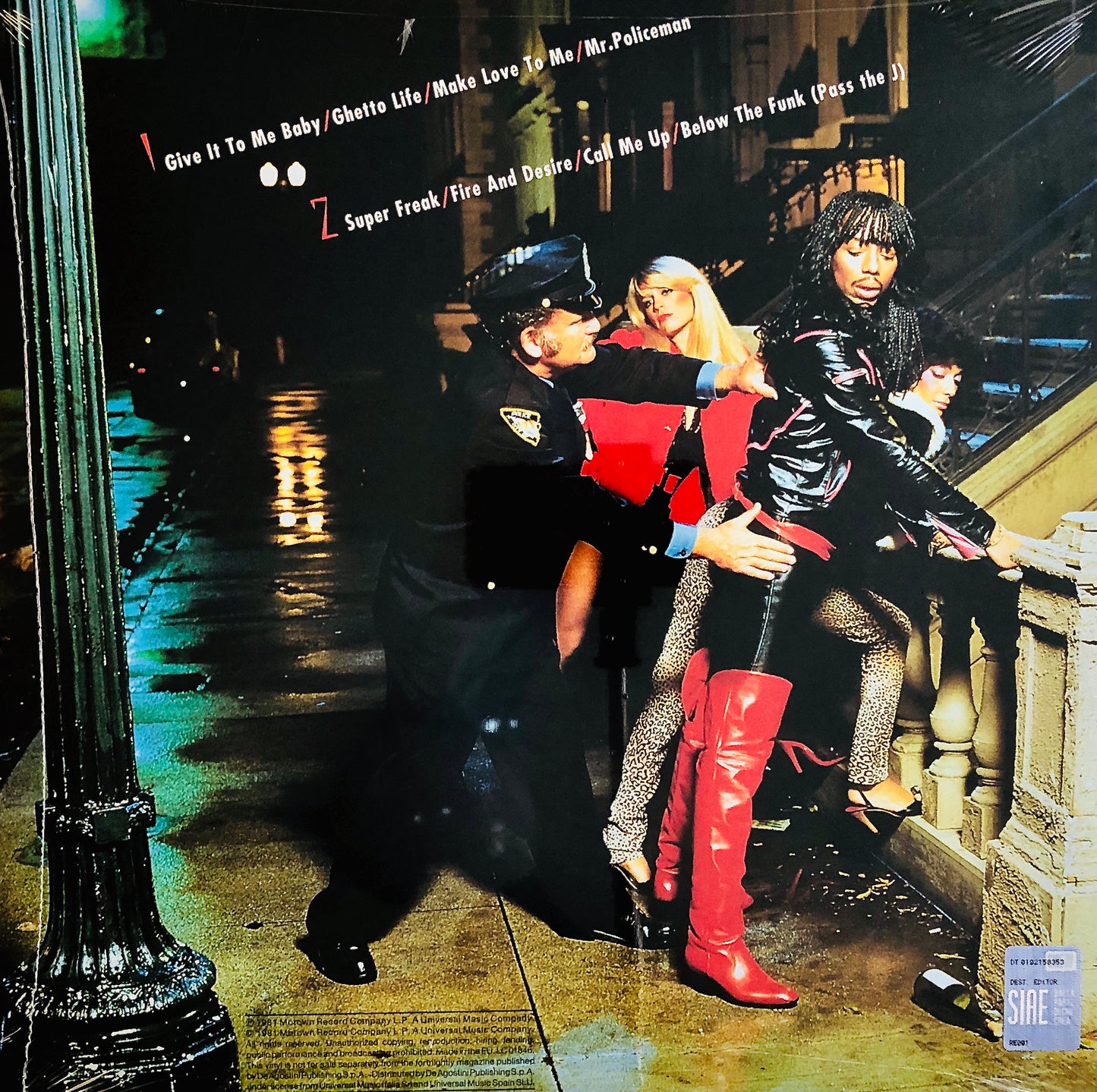 RICK JAMES - Street Songs - Vinile Nero (Black Vinyl)