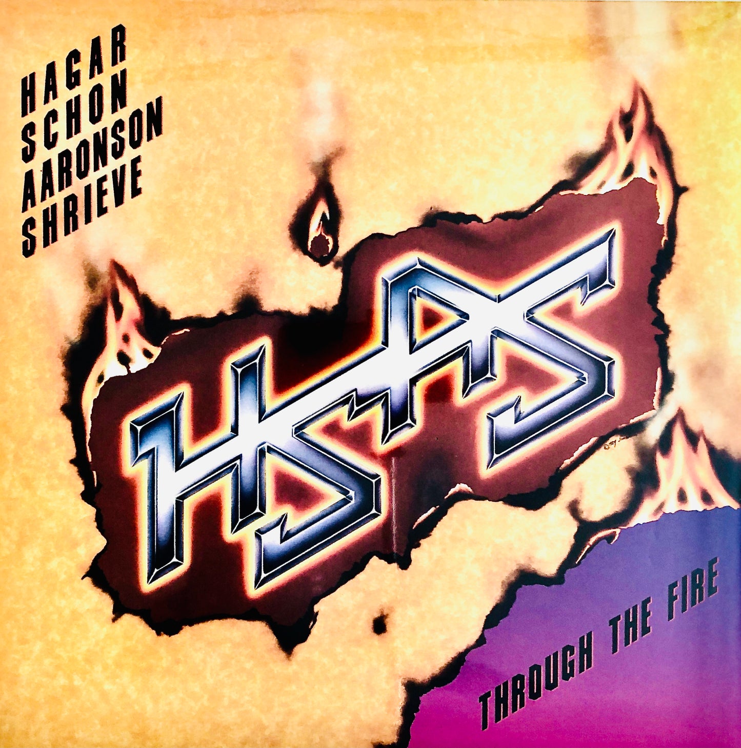 HSAS (Hagar, Schon, Aaronson, Shrieve) - Through the Fire - Vinile Nero (Black Vinyl)