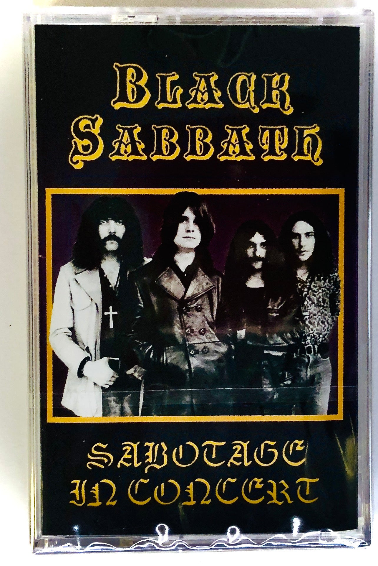 BLACK SABBATH - Sabotage in Concert - Musicassetta Viola (MC) (made in UK)