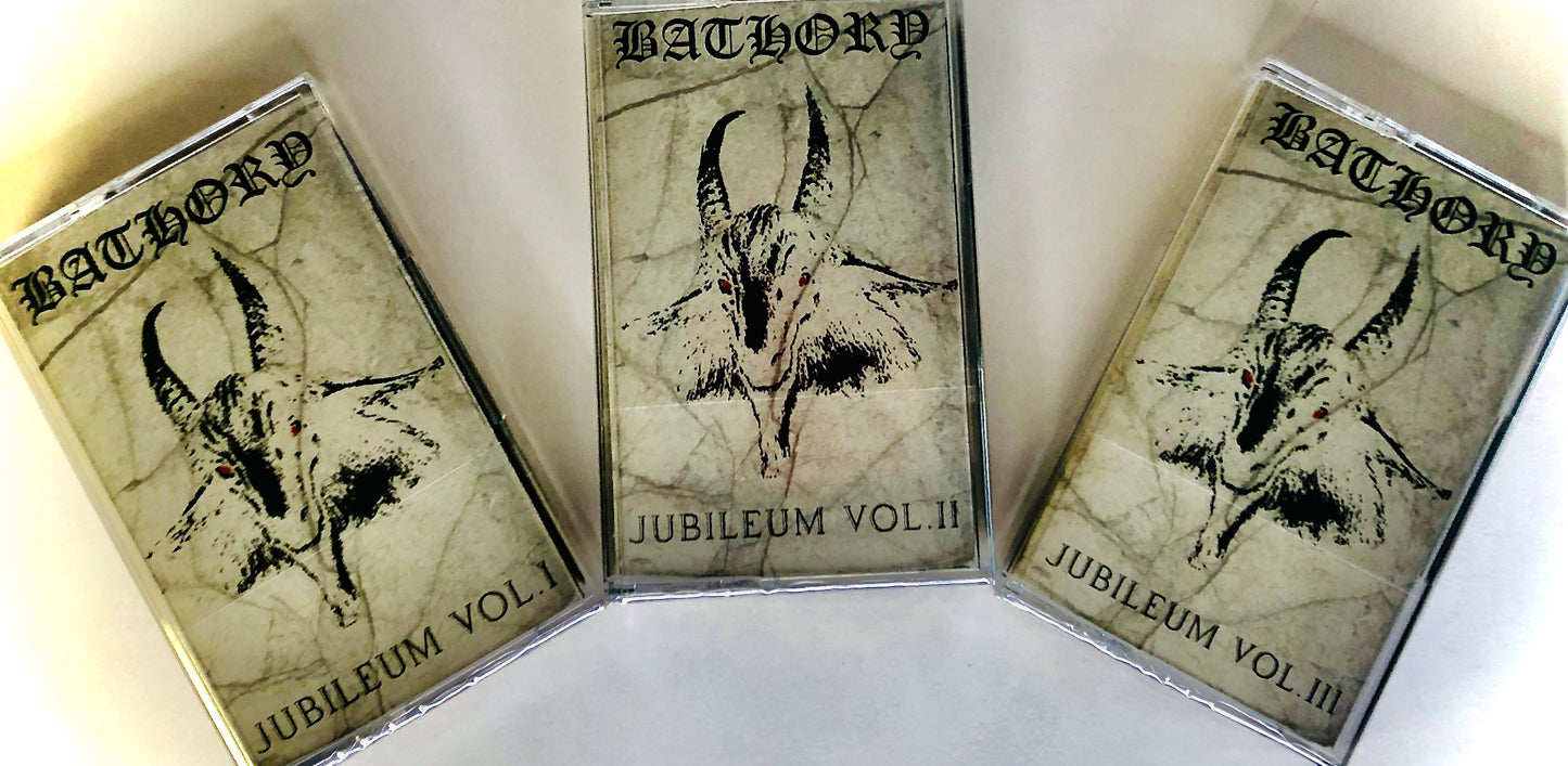 BATHORY - Jubileum Vol. 1/2/3 - n° 3 Musicassette (MC) + Spille