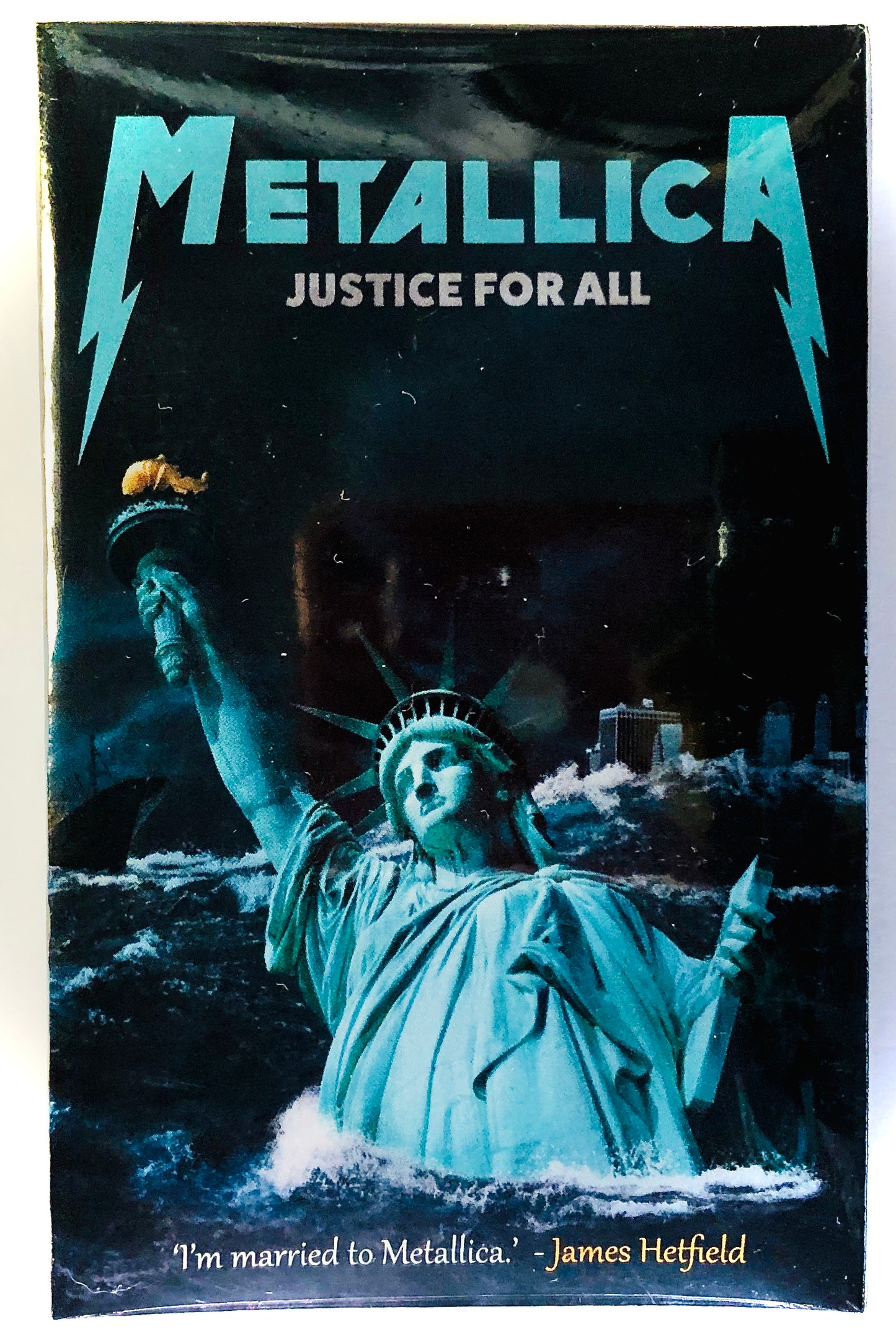 METALLICA - Justice for All - Musicassetta Fotografica (MC) (made in UK)