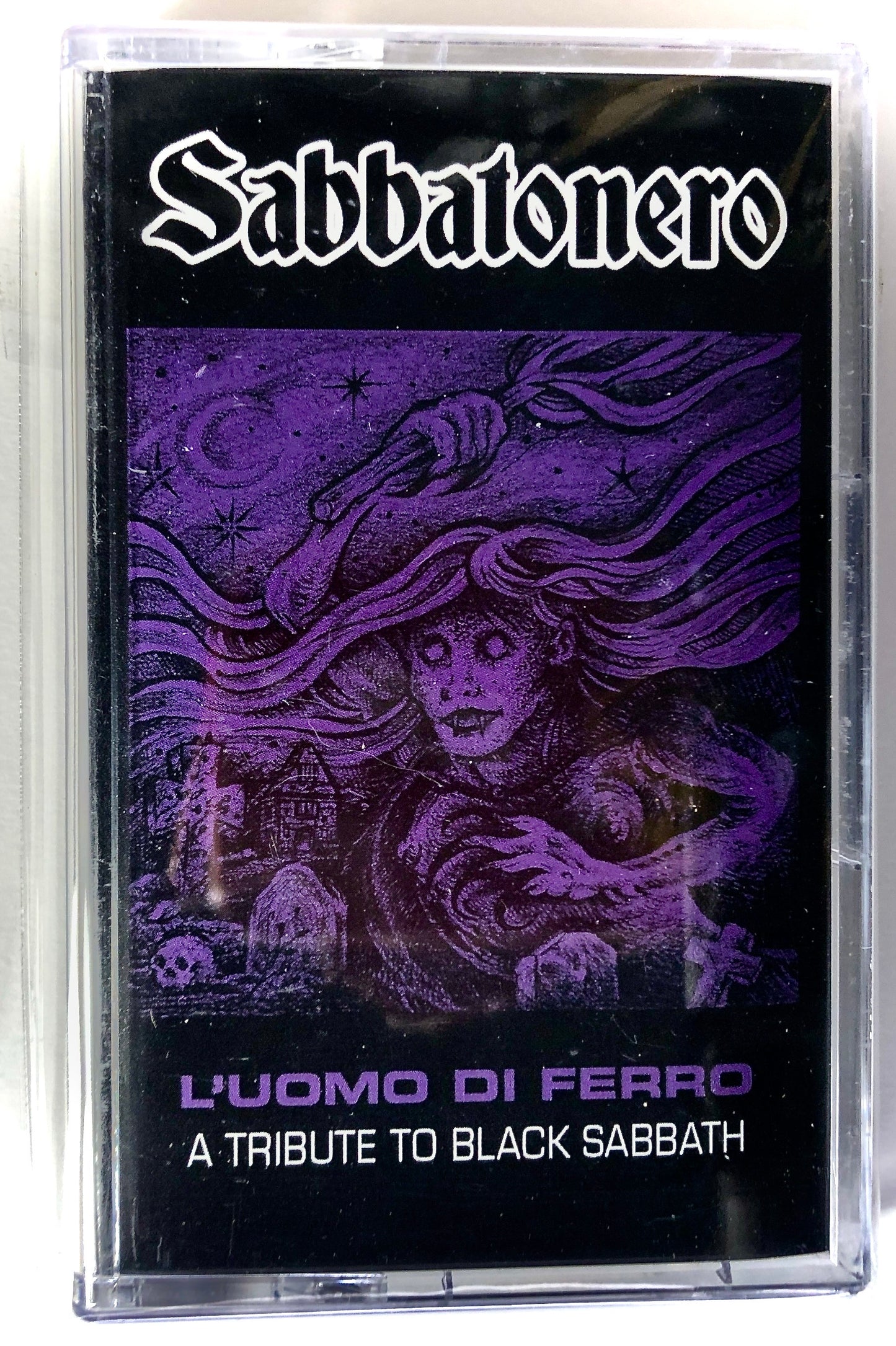 Sabbatonero - L’Uomo di Ferro (a tribute to Black Sabbath) - Musicassetta (MC) (Ed. Lim. 172 copie)