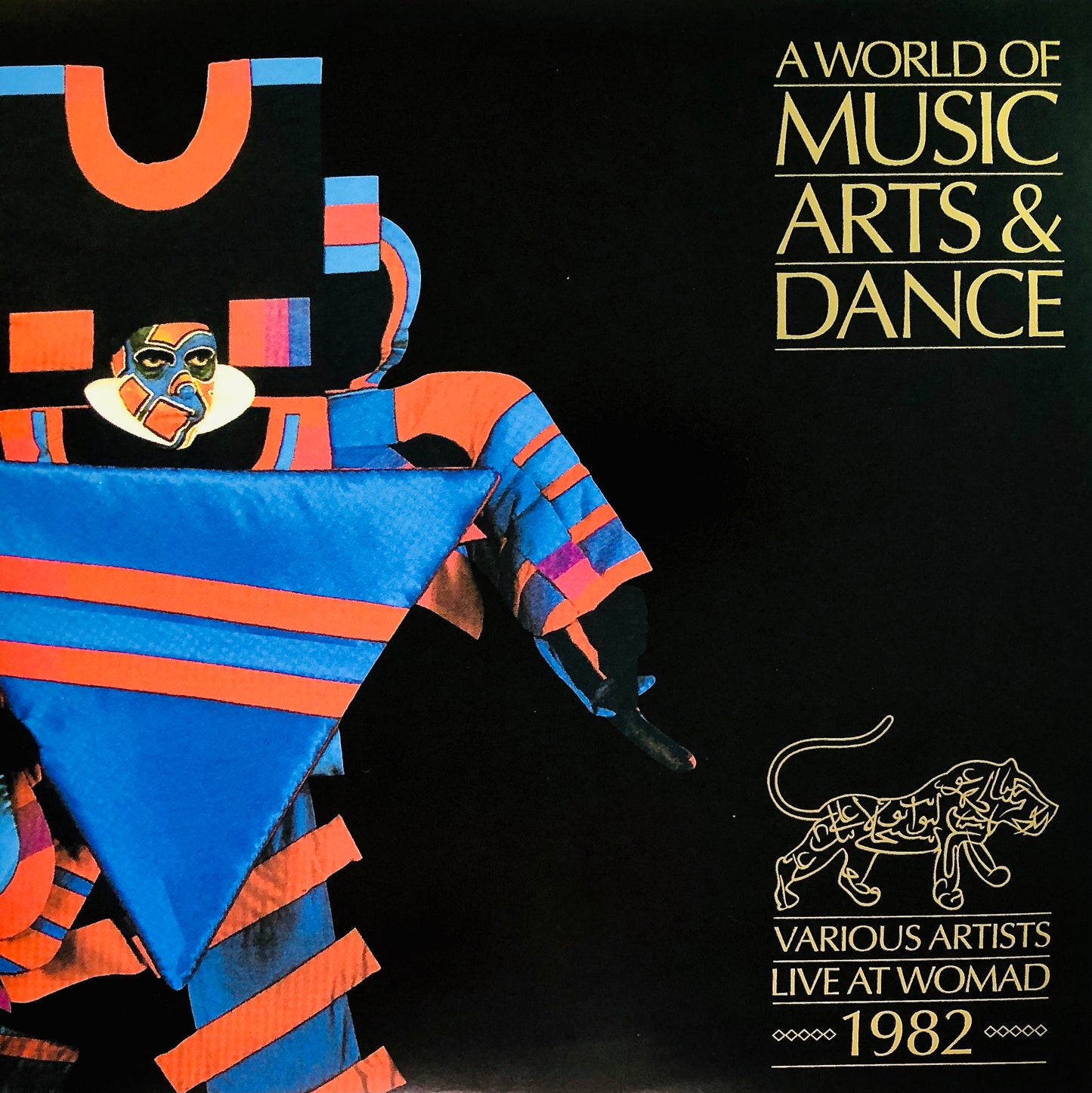 VARIOUS ARTISTS (Live at Womad) 1982 - A World of Music Arts & Dance - Doppio Vinile Nero