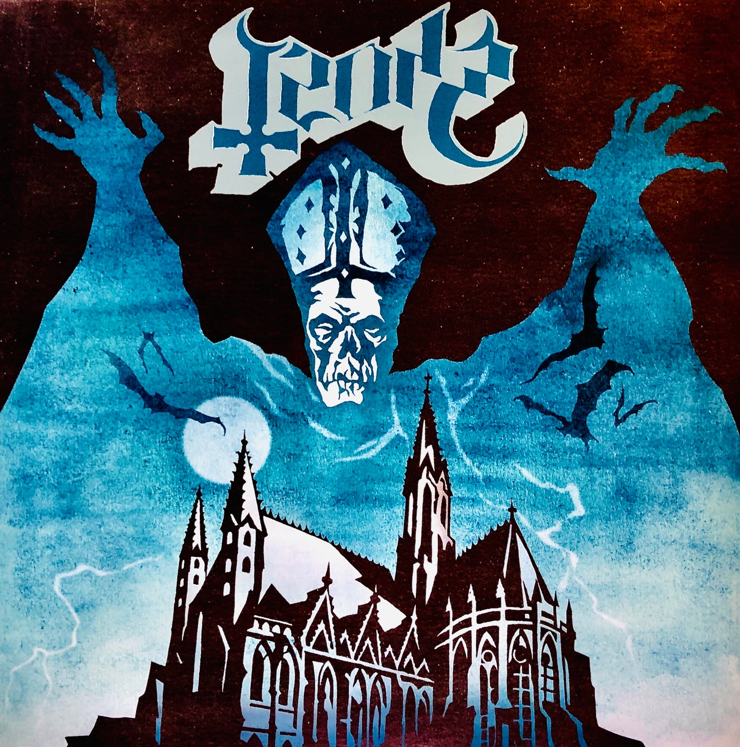 GHOST - Opus Eponymous - Vinile Verde / Nero Splatter + Toppa (Ed. Lim. Indie 500 copie)