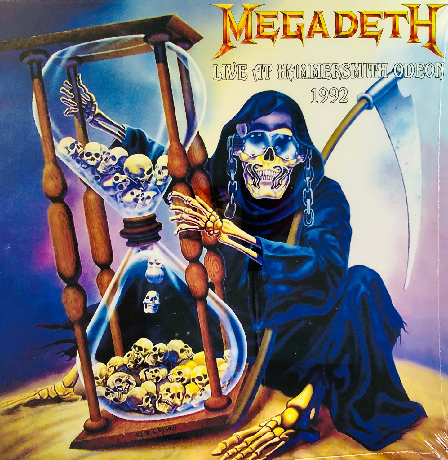 MEGADETH - Live at Hammersmith Odeon 1992 - Vinile Nero (Black Vinyl)