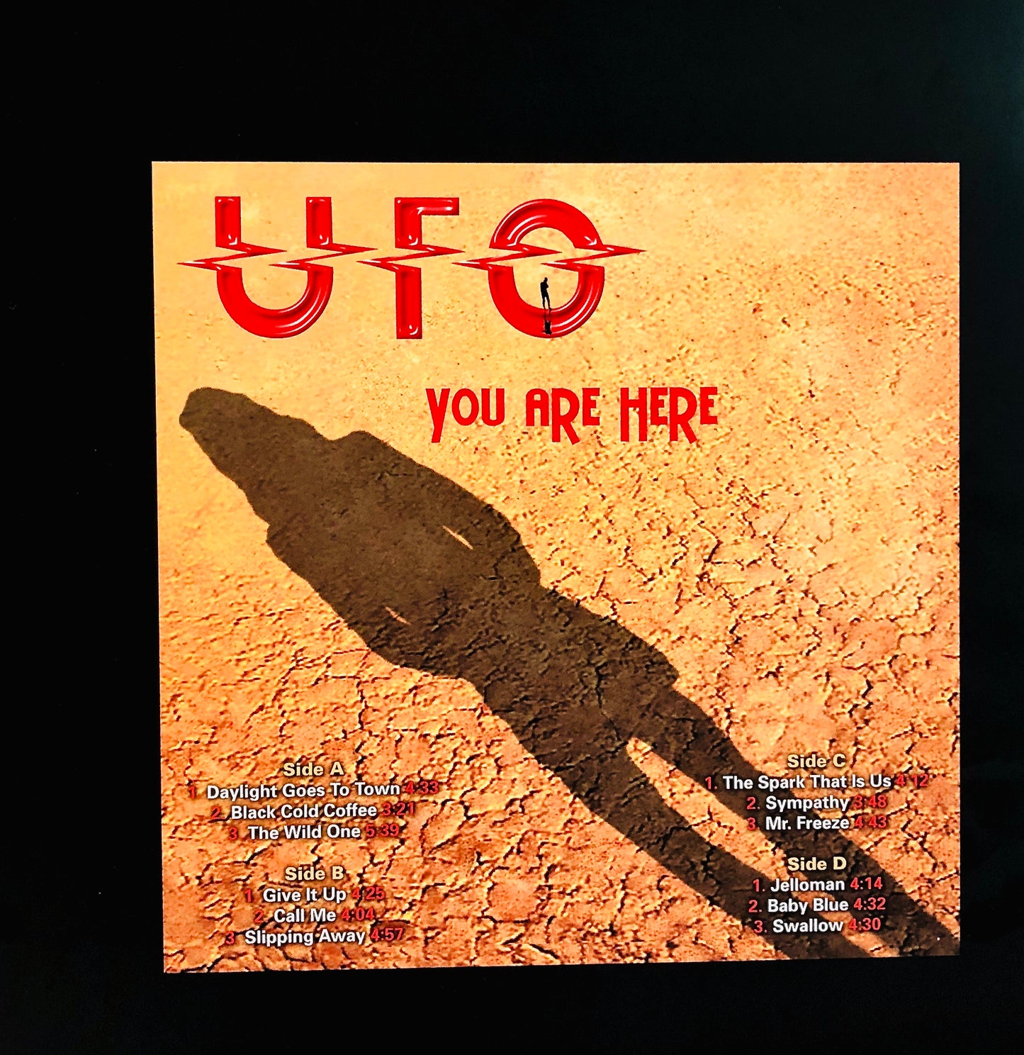 UFO - You are Here - Doppio Vinile Nero + CD (Black Double Vinyl + CD)