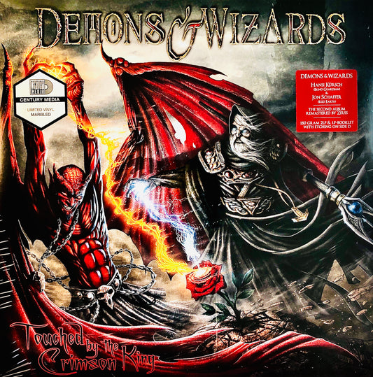 DEMONS & WIZARDS - Touched by the Crimson King - Doppio Vinile Argento / Nero Marmorizzato