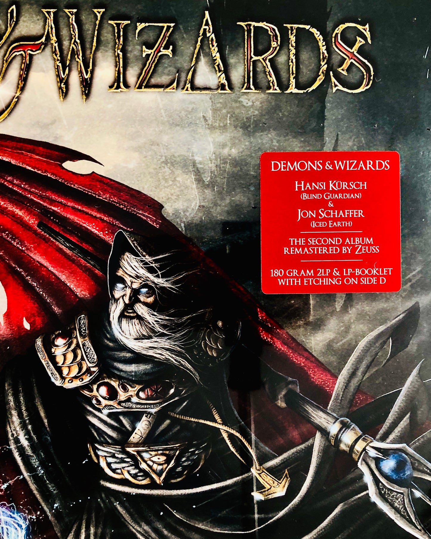 DEMONS & WIZARDS - Touched by the Crimson King - Doppio Vinile Argento / Nero Marmorizzato