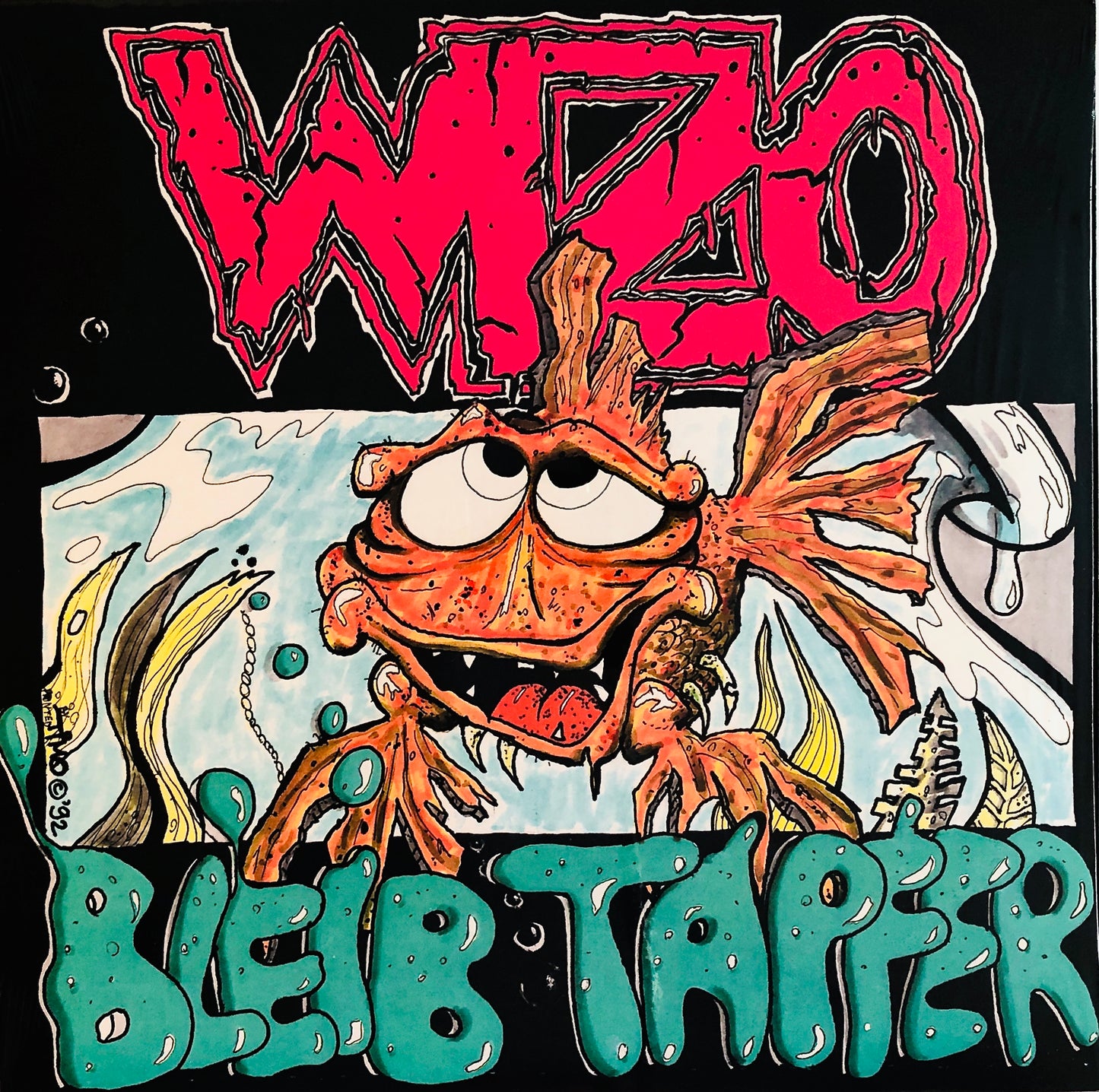 WIZO - Bleib Tapfer - Vinile Blu (Blue Vinyl)