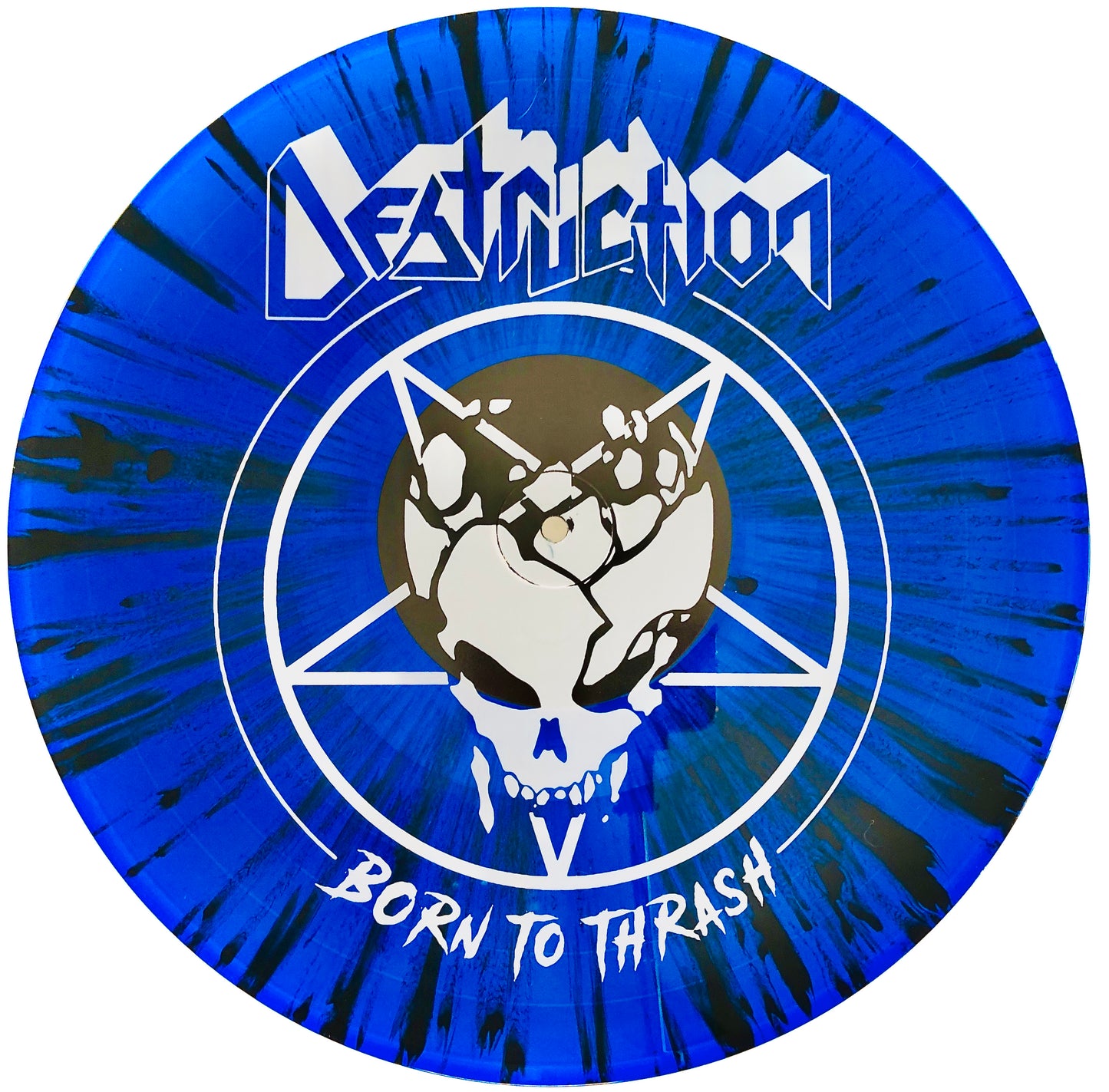 DESTRUCTION - Born to Thrash (Live in Germany) - Doppio Vinile Blu / Nero Splatter (Ed. Lim. Indie Nuclear Blast)