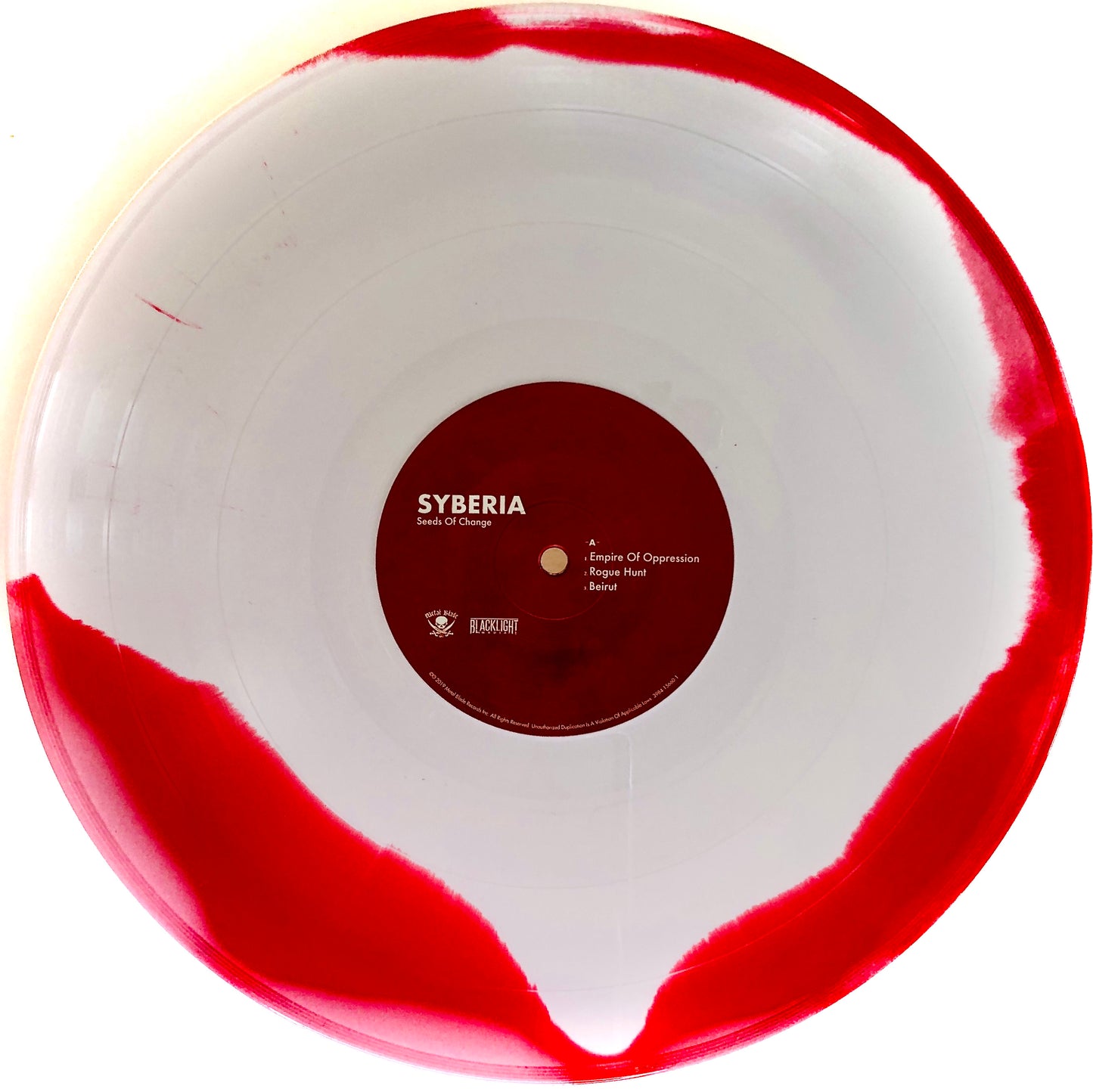 SYBERIA - Seeds of Change - Vinile Bianco / Rosso (Ed. Lim. Num. 100 copie)