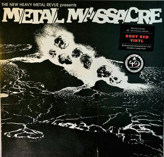 METAL MASSACRE - Volume 1 - Vinile Rosso (Ruby Red Vinyl)