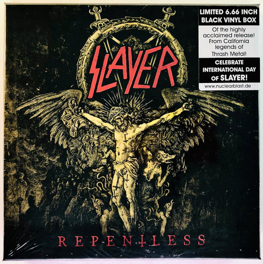 SLAYER - Repentless - Cofanetto Deluxe n° 6 x 45rpm Vinile Nero