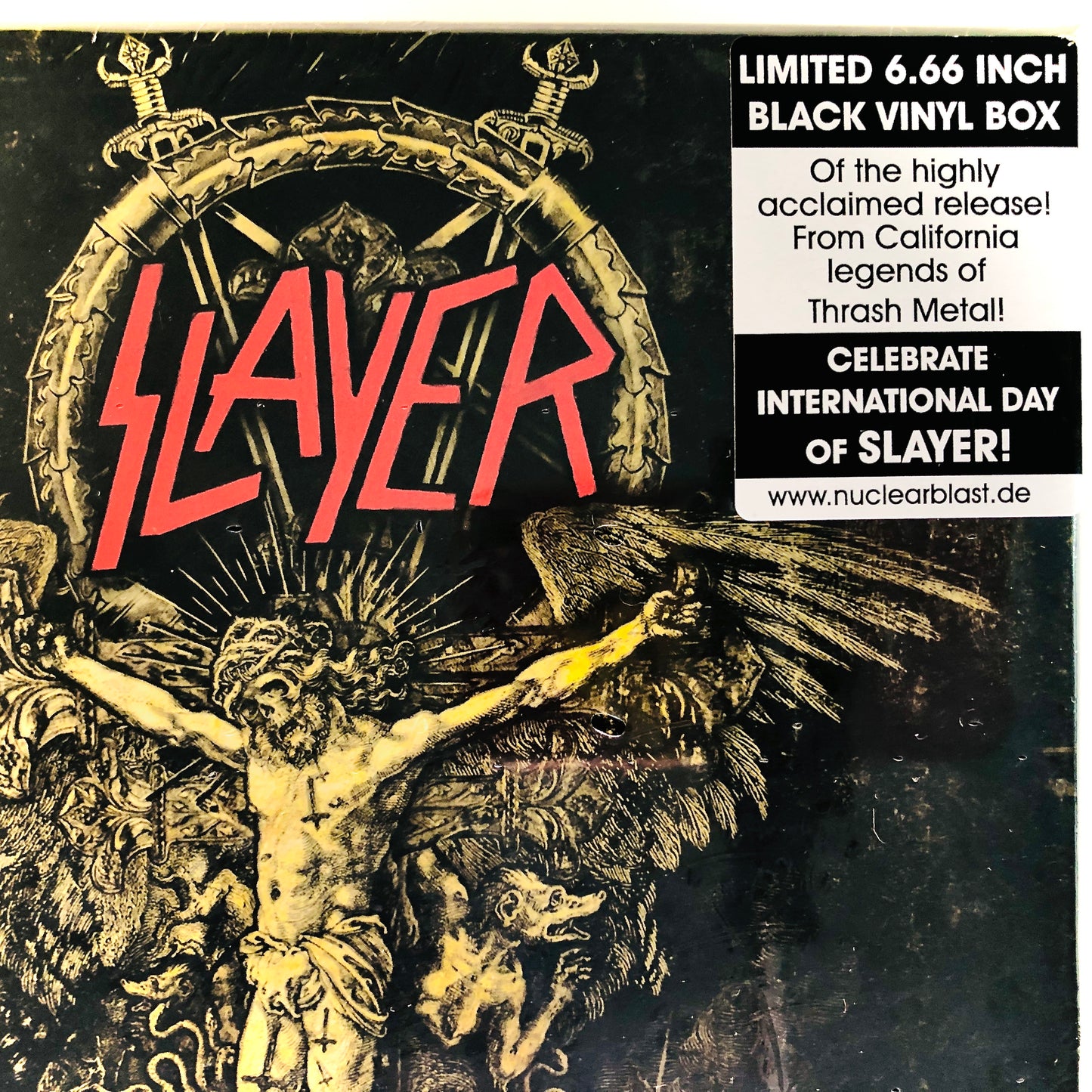 SLAYER - Repentless - Cofanetto Deluxe n° 6 x 45rpm Vinile Nero