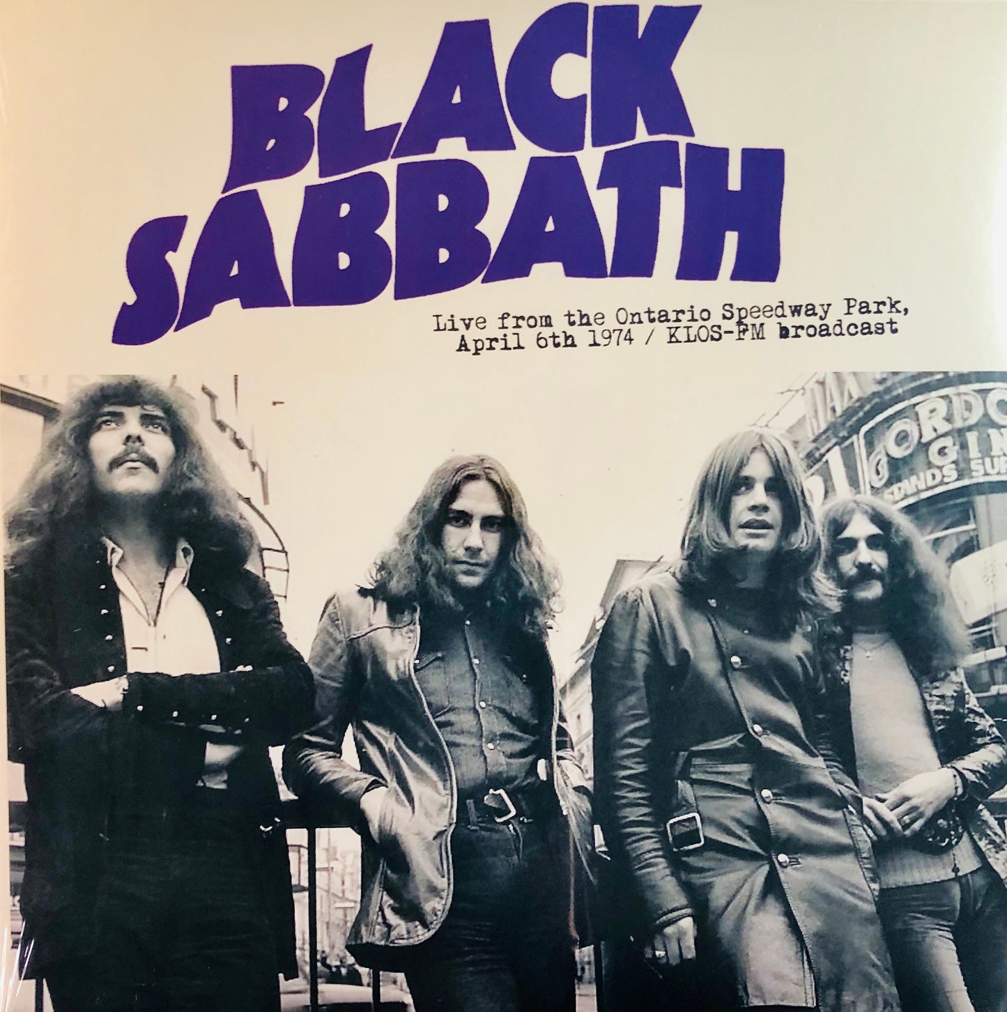 BLACK SABBATH - Live from the Ontario Speedway Park - Vinile Nero (Ed. Lim. 500 copie)