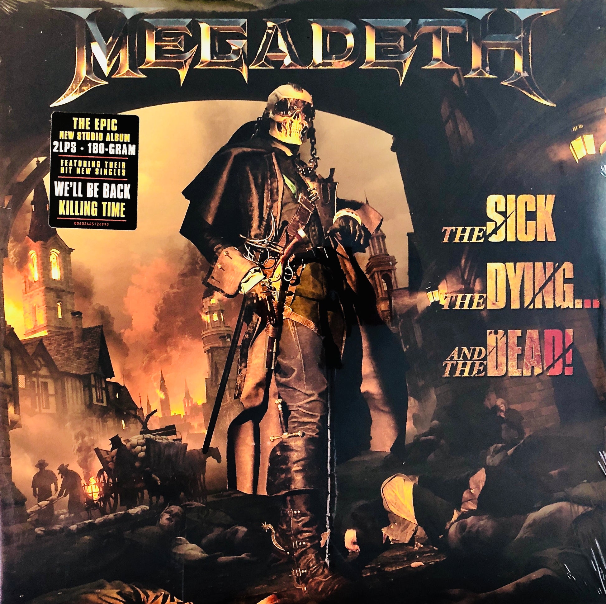 MEGADETH The Sick The Dying and The Dead Doppio Vinile Nero Blac megadeth-the-sick-the-dying-and-the-dead-doppio-vinile-nero-blac