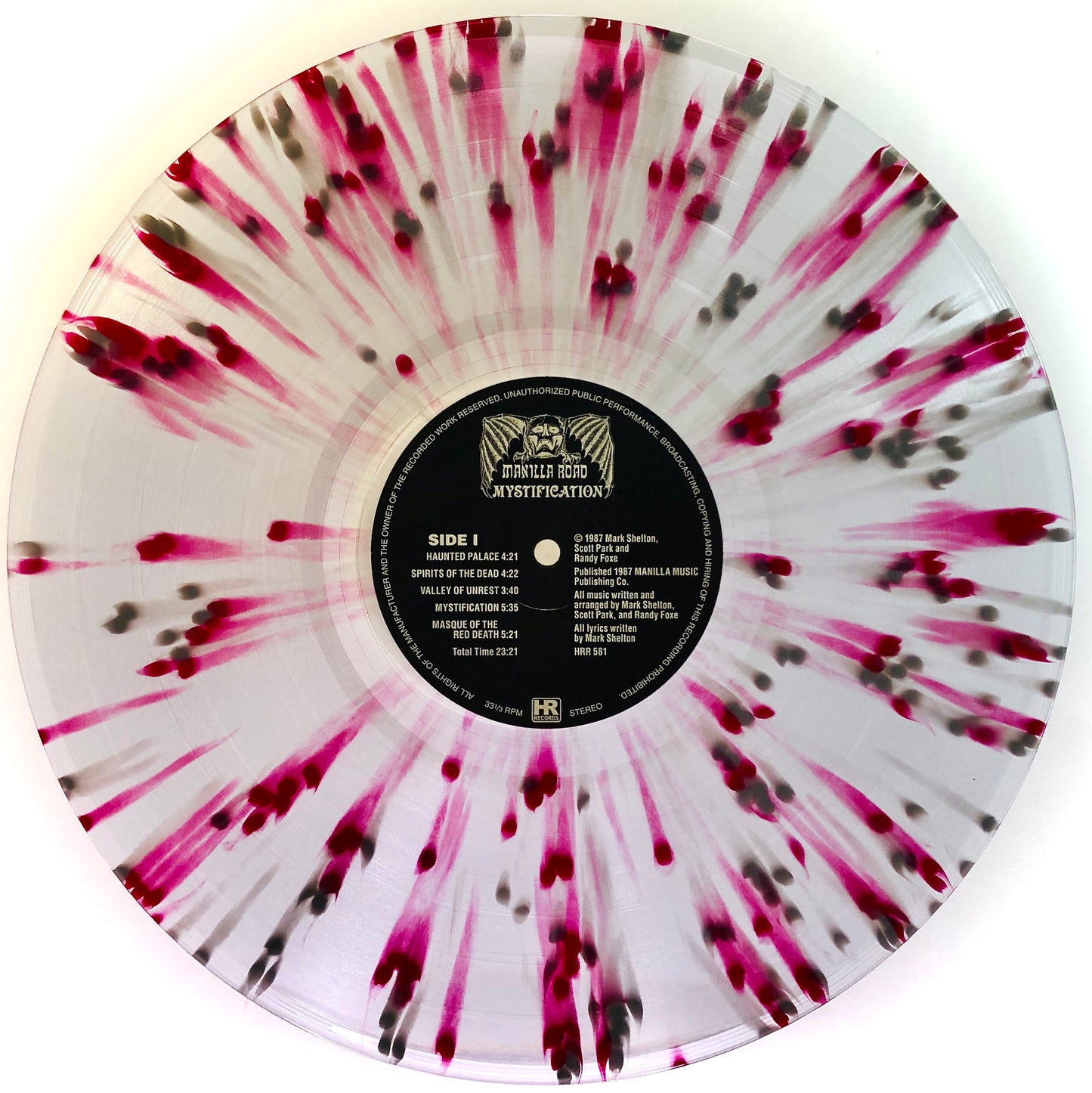 MANILLA ROAD - Mystification - Vinile Porpora / Grigio Splatter Trasparente (Ed. Lim. 250 copie)